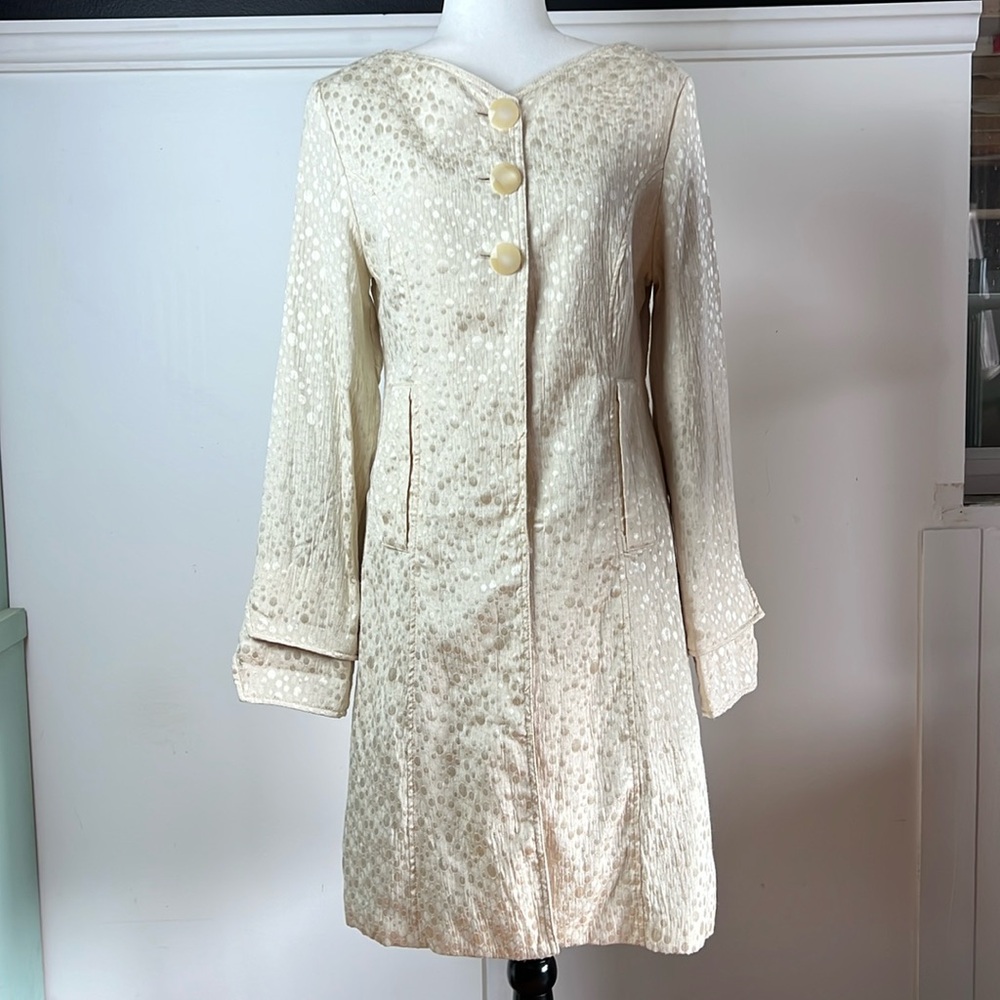 TULLE Button-Down Jacket Dress for layering